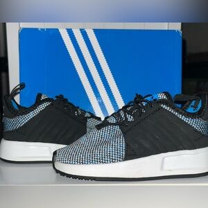 Adidas Blue and White Shoe Box. These are infant size.